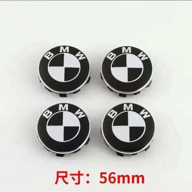 4Pc 56mm 68mm BMW Emblem For BMW Wheel Hub Caps For BMW 3 Series 5 Series E60 E90 F10 F30 E46 E39 X5 E53 E70 E38 Z4