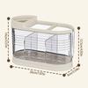 Hygienic Chopstick Drying Rack With Drainage Hole Kitchen Countertop Organizer Plastic Utensil Holder For Small Space