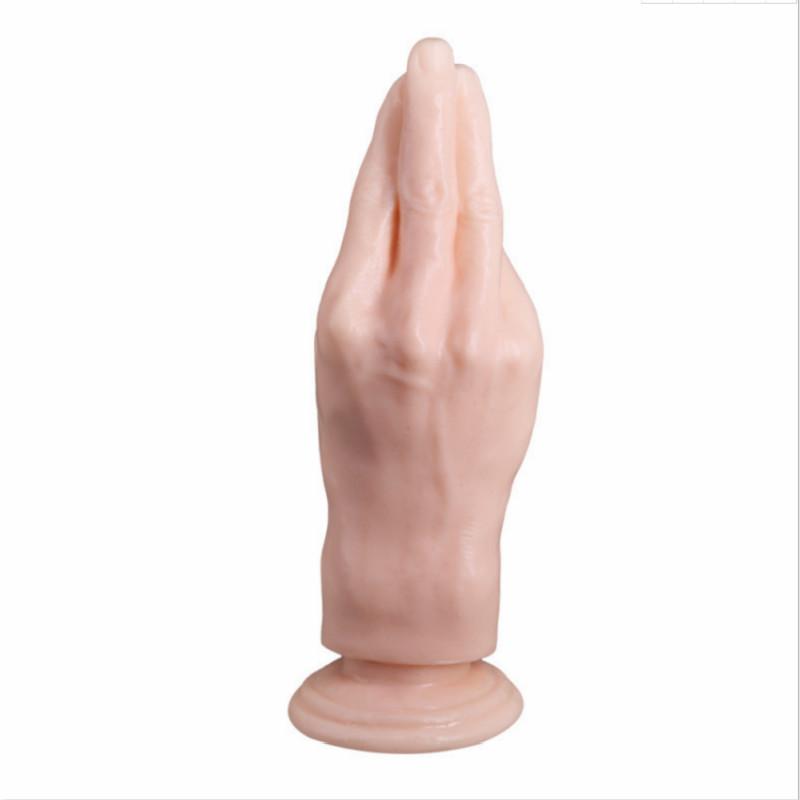 Home Decoration Realistic Huge Silicone Long Massage Toys for Female&Male