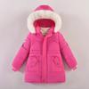 Girls thickened, children's cotton-padded clothes 3-7 years old