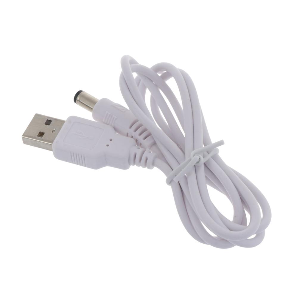 USB 2.0 A-Type Male to 5.5 x 2.5mm DC 5V Power Plug Connector Router Speaker Charging Cable