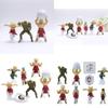 Exquisite Dragon Ball Broly Action Figures Set Of Seven With Impressive Pvc Detailing