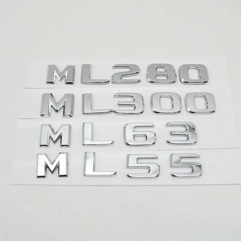 After 2017 3D ABS For Mercedes-Benz W163 W164 W166 ML63 ML55 ML250 ML320 ML350 ML420 ML450 ML500 ML550 Emblem Logo Sticker AB1