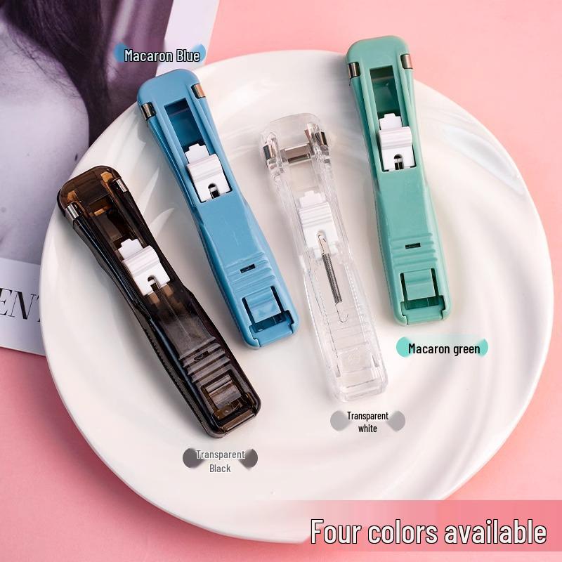 Staple-Free Clip: Metal Pins for Fixing Papers, Stationery, Test Papers, Receipts, and Books