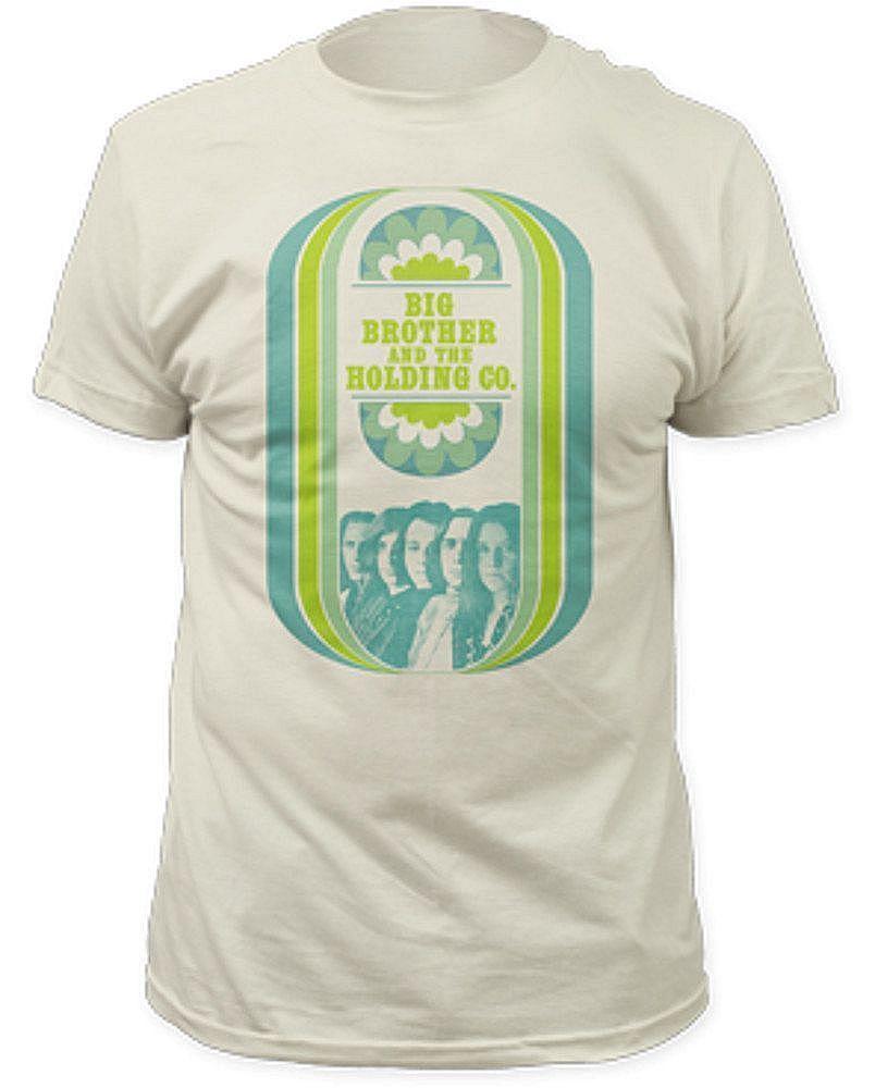 Big Brother And The Holding CompanyJanis Joplin "The Band" T-Shirt Kostenloser Versand