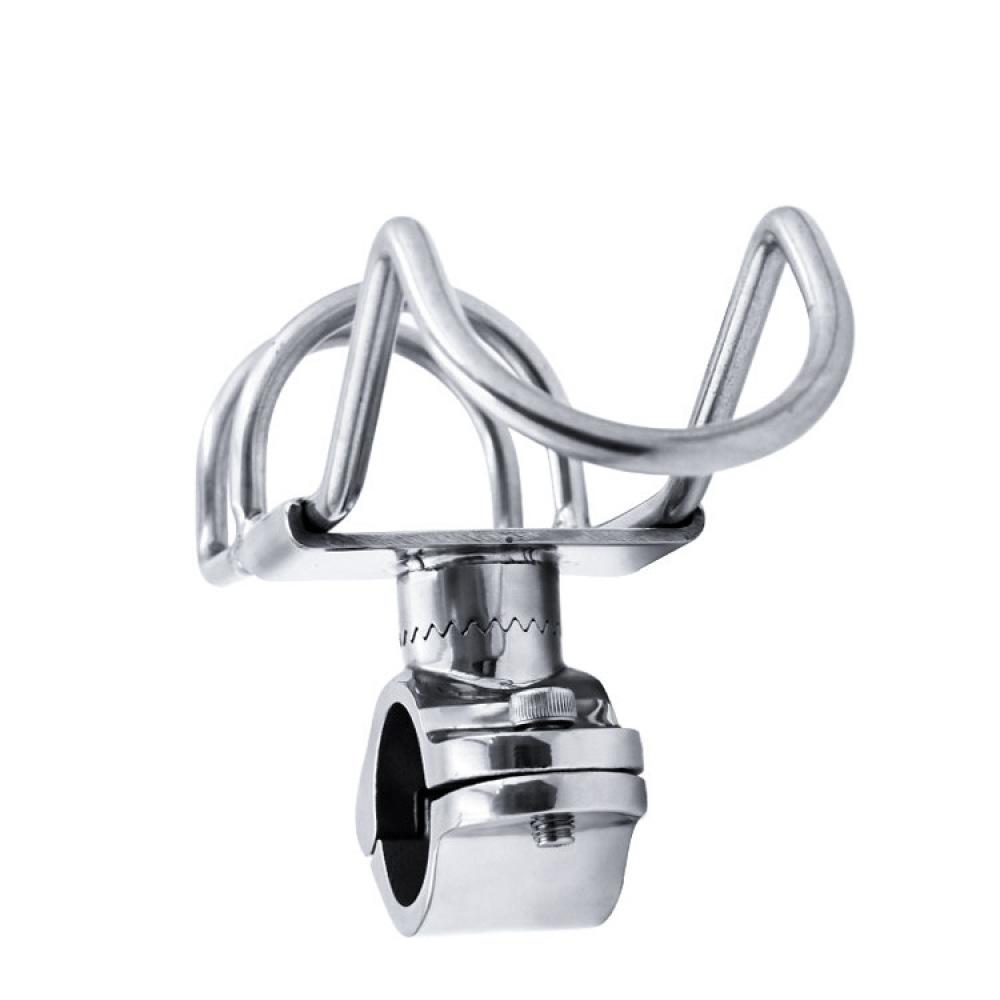  Suporturi pentru undițe de pescuit din oțel inoxidabil 316 marin, clemă montată pe șină, suport pentru undiță pentru barcă de pescuit, caiac, marin