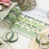 Four Seasons Washi Tapes 18 Rolls Washi Tape Cinta Adhesiva Decorativa Plants Diary Decoration Scrapbooking Supplies Washitape