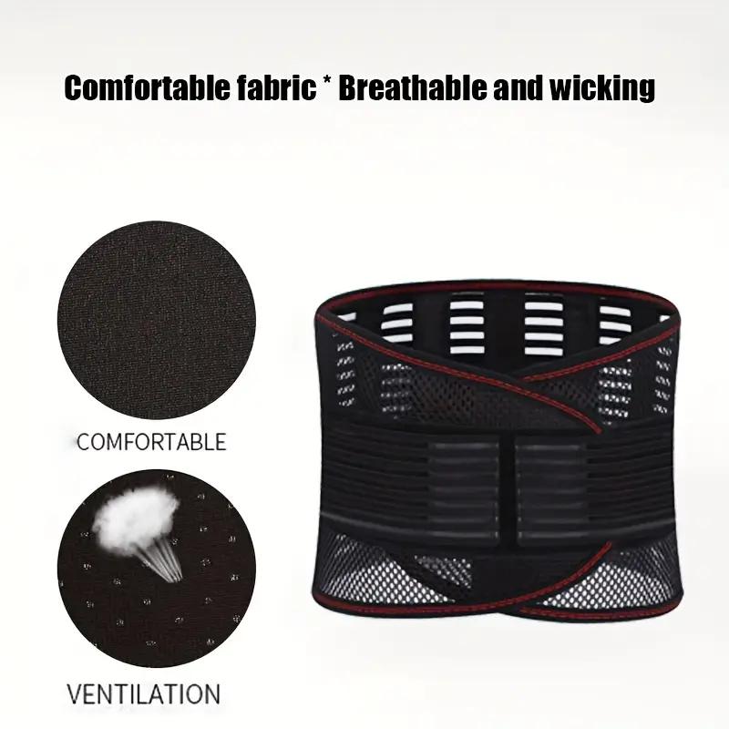 Durable And Safe Lumbar Support Belt Anti-Skid Back Braces Waist Belt For Men Women Work Lower Back Pain Relief Spine Lumbar Support Belt