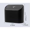 1pc Car Trash Can Seat Back Disposable Bag Mini Automobile With Cover Folding Storage Hanging Storage Box Multifunction Interior