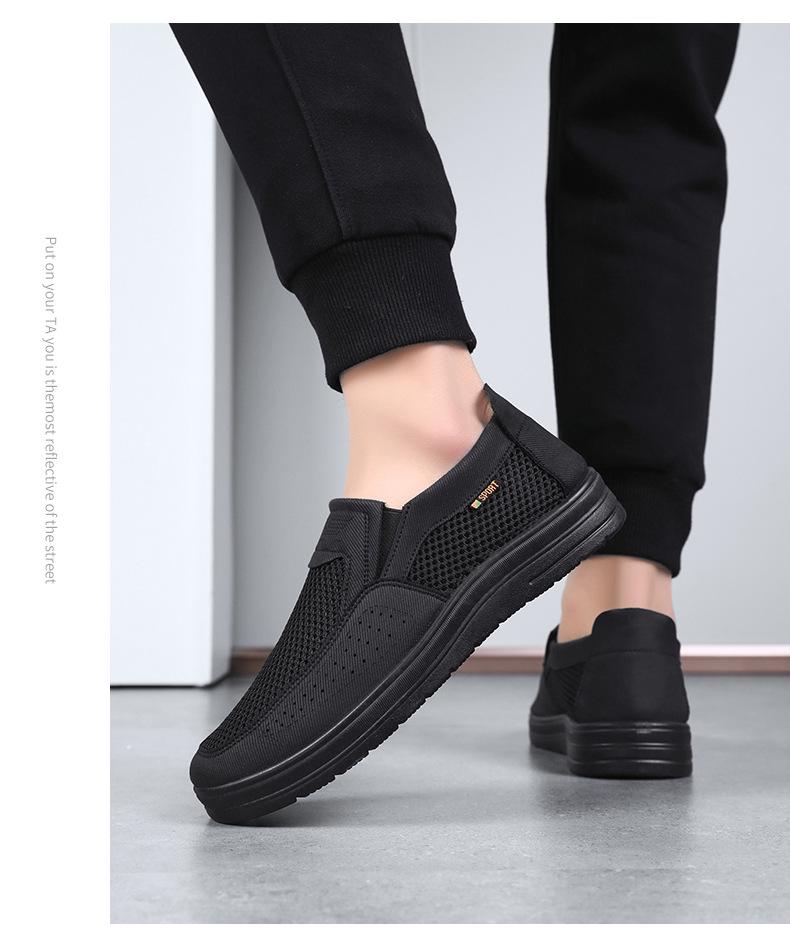 Men's Summer Casual Breathable Soft Sole Slip-On Shoes