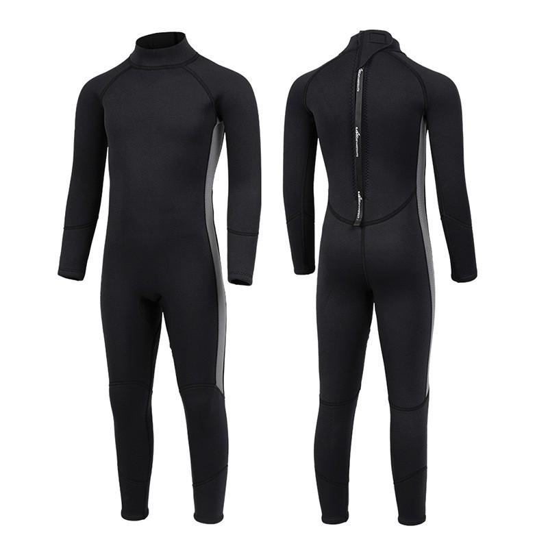 2mm Kids Full-Body Wetsuit Diving Surfing Swimming Warmth Protection Chloroprene Neoprene Long Sleeve Pants