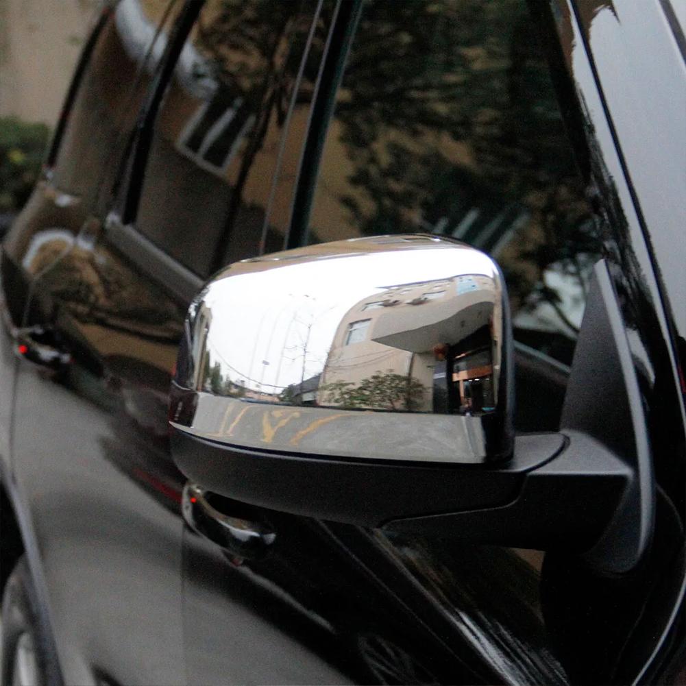 ABS Chrome Mirror Covers Automotive Trim Mirror Cover Set Rearview Mirror Trim Weather Resistant Polished Look China Mainland