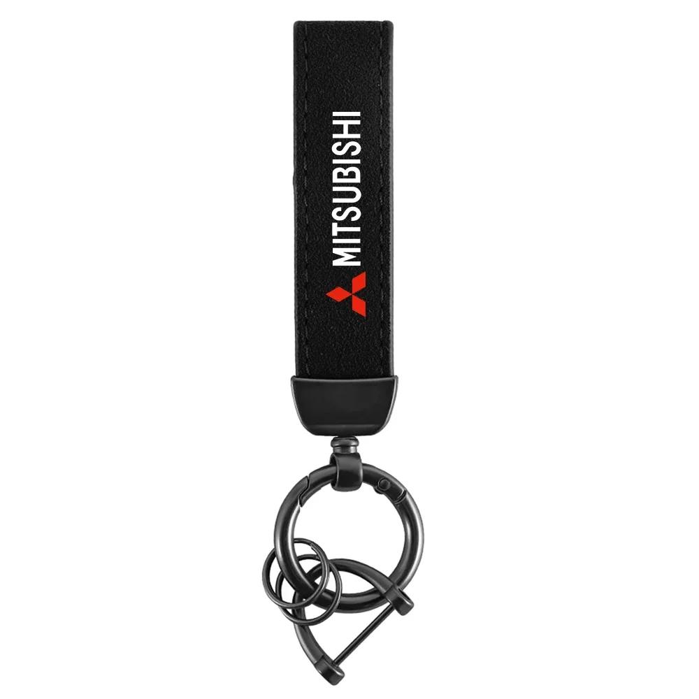 zjdf10 Car Styling Keyring Keychain Auto Accessories For Mitsubishi 9 X EX ASX L200 Colt Outlander Pajero Lancer Eclipse Cross Ralliart