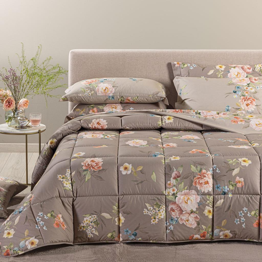 Trapunta Jasmine Garden in Cotone 300 gr/mq