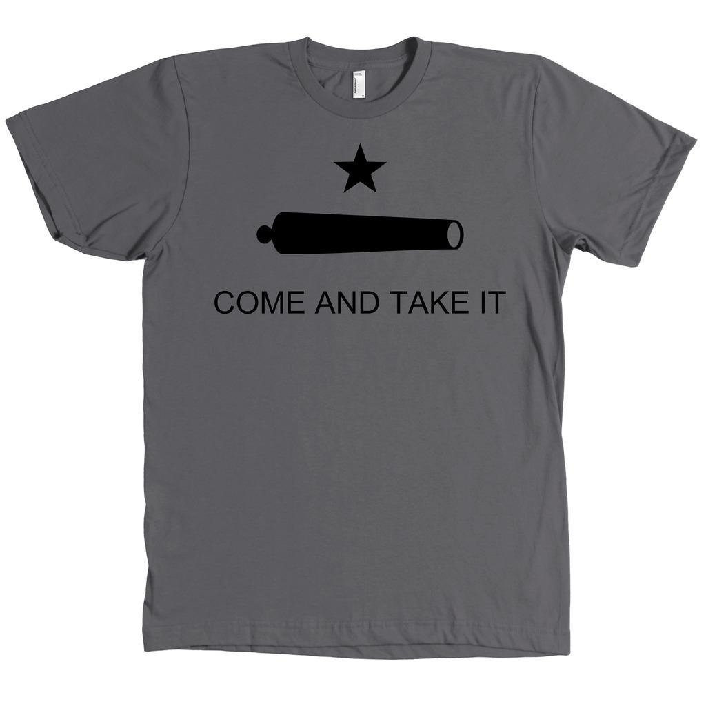 Come and Take It Bella + Canvas Texas Revolution Flag T Shirt Cannon NEW S разноцветный