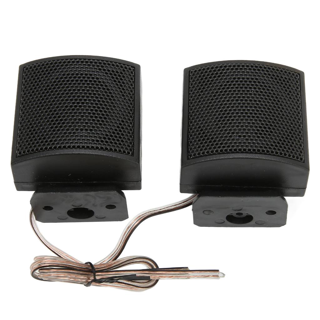 2pcs Dome Tweeter Vehicle Speaker 500W 4 Ohm Loudspeaker Universal for Car Audio Systems