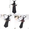 Dog Cartoon Necktie With Butterfly Knot For Casual Wear And Gift For Adults