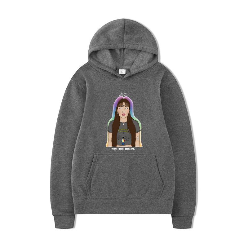 Kuz Qish Erkaklar Xudilari O'g'il Bolalar Harajuku Qizlar Hip Hop Pulover Oversize Chiroyli Musiqa Sovg'asi Kundalik Keng Qulay Sviter
