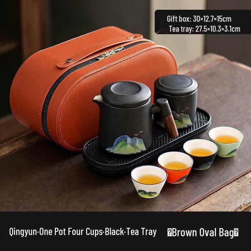 UOSO Portable Travel Tea Set