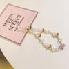 Einfache Tulpenblume Perlen Handykette Lanyard Neuer Schmuck Für Frauen Party Geschenk Kristall Anhänger Handyhülle Kordel