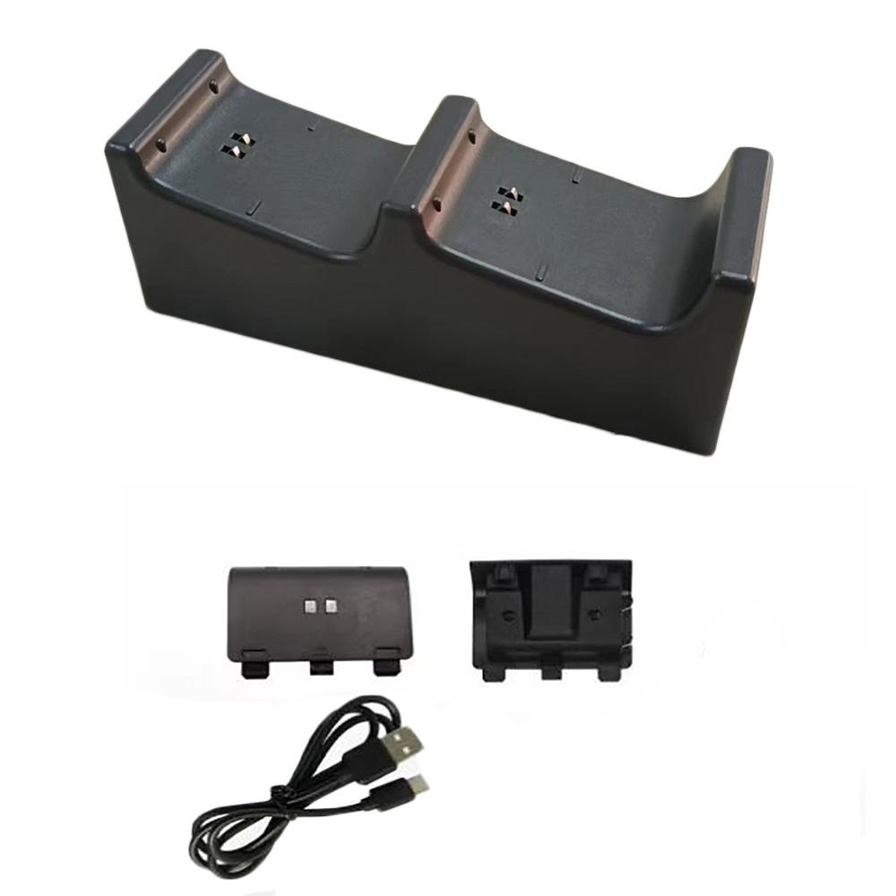 

USB-зарядна станція з док-станцією + акумулятор для контролера xbox one series x