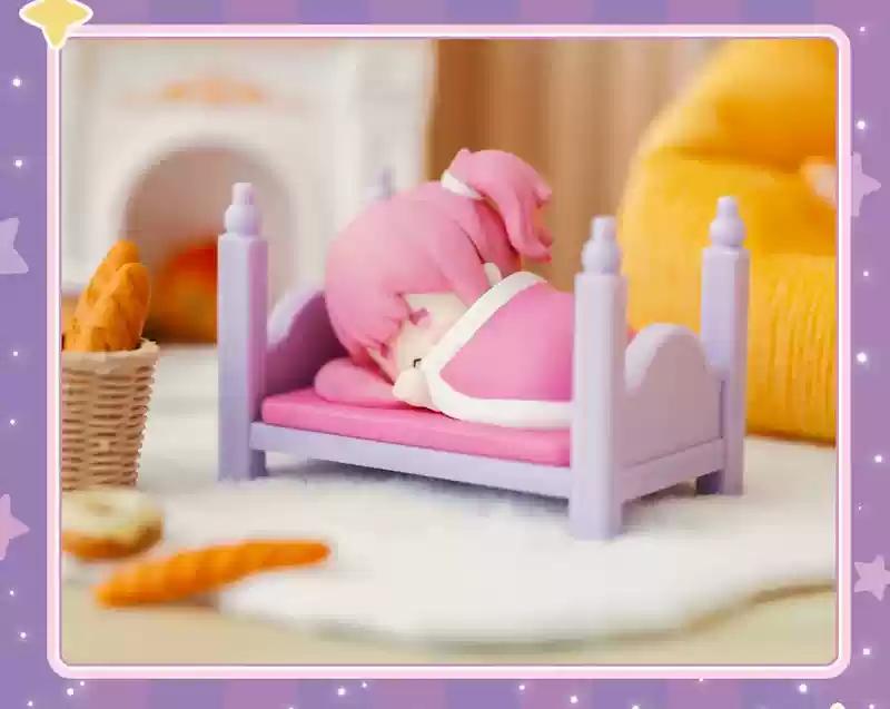 Link Click Warm Bedding Stackable Dolls Agent Blind Box Collectible Figures Trendy Toys And Hobbies For Children And Adults