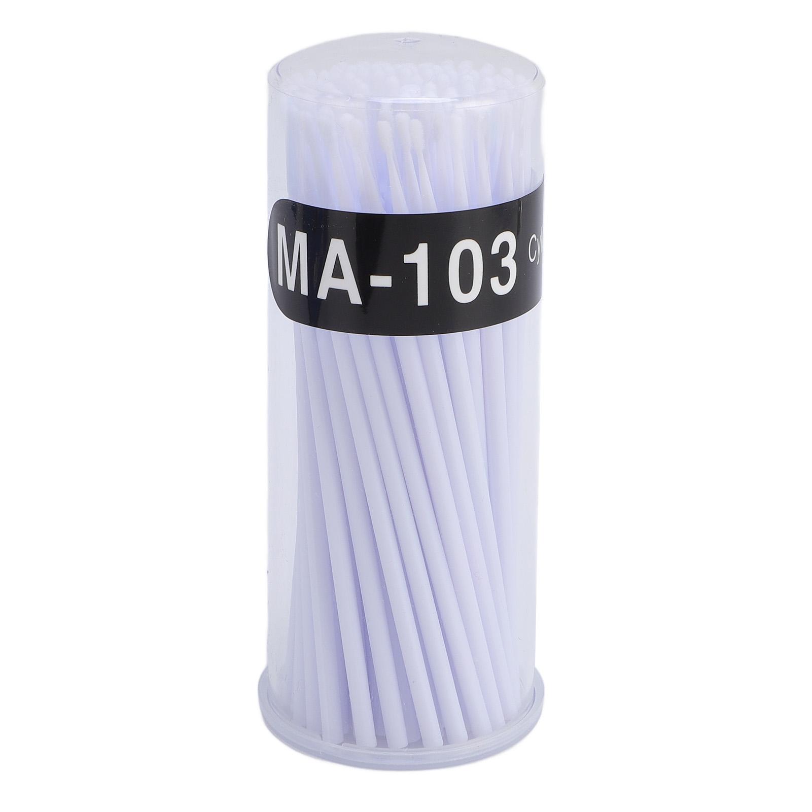 

400pcs Applicator Brushes Portable Swabs Bendable Applicator Wands for Home