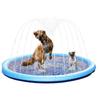 100/150Cm Summer Pet Swimming Pool Inflatable Water Sprinkler Pad Play Cooling Mat Outdoor Interactive Fountain Toy For Dogs