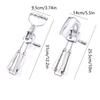.1pc Hand Crank Mixer Manual Stainless Steel Egg Whisk Multifunctional Dishwasher Safe Egg Beater Portable Egg Mixer For Baking