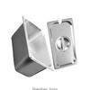 3XUF Stainless Steel 1/3 Size Pan Restaurant Equipment with Lid Design Container