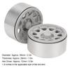 2Pcs 1.9 Inch Wheel Hub Aluminum Alloy Beadlock Wheels   Hubs for   Scx10 RC Car
