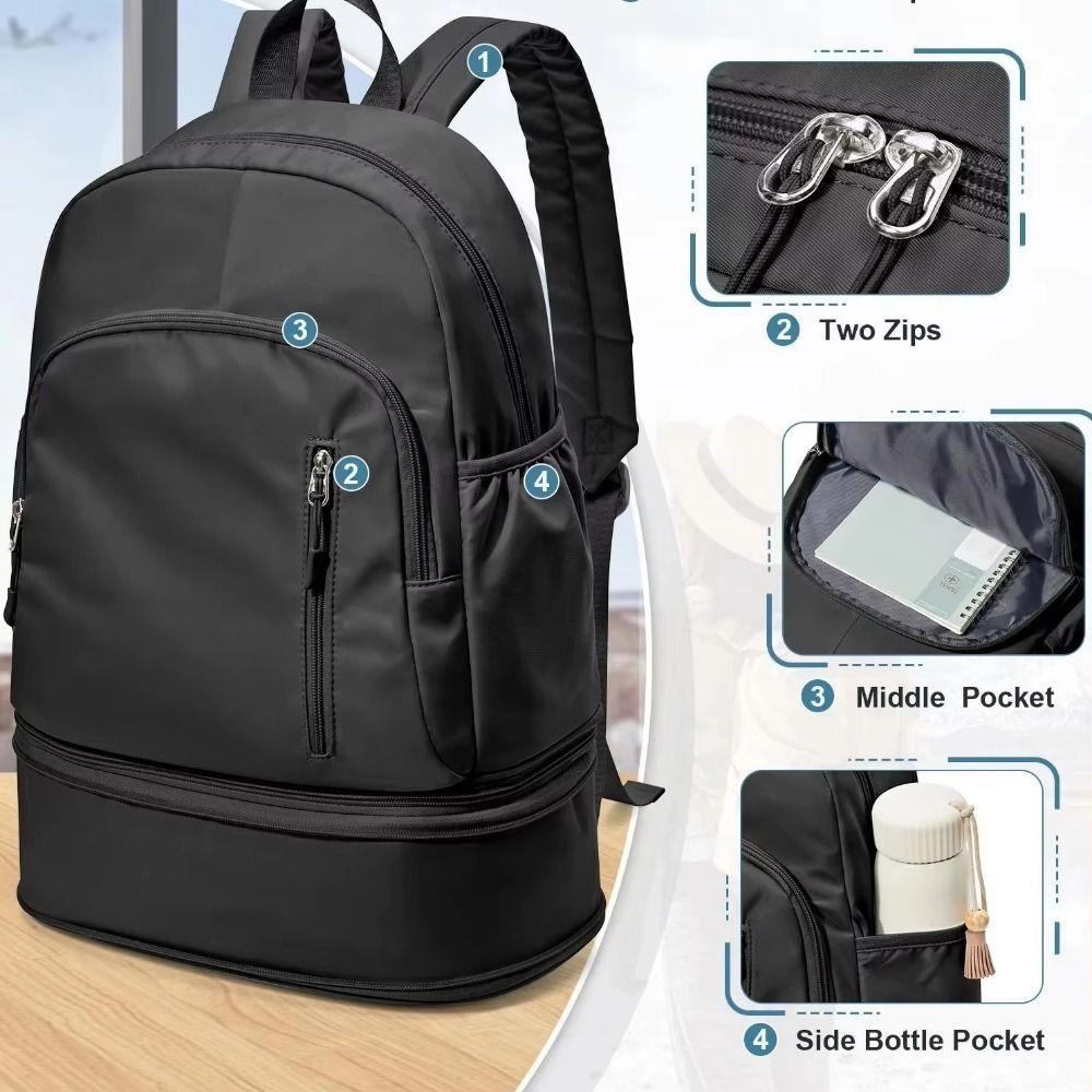 College-Studentenrucksack mit großer Kapazität Mehrfarbig Schultaschen für Studenten Herren Laptop-Rucksack Fitnessstudio