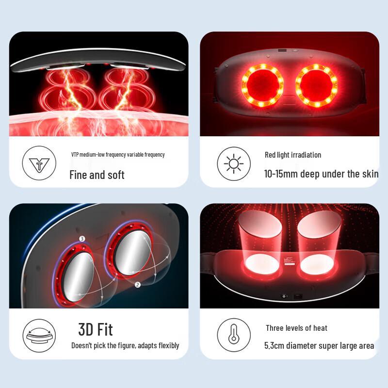 Pangao W1 Red Light Pulse Lumbar Massager
