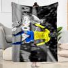 Brazilian Football Legend Blanket Soft & Cozy Perfect for Livingroom Chair Sofa Four Seasons Multipurpose Modern