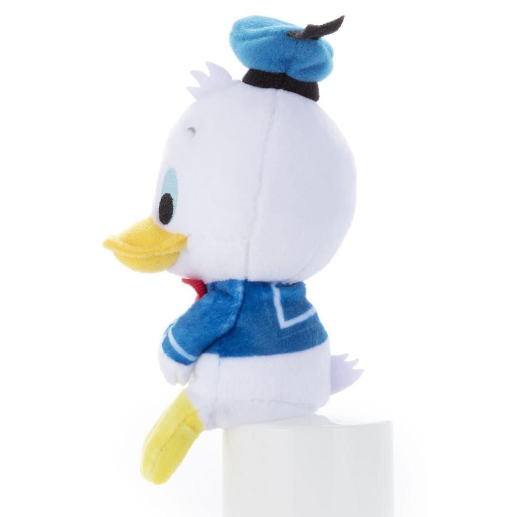 Disney Character Chokkori-san Donald Duck Plush Toy, Approximately 14cm Tall