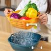 Huihuang Double-Layer Plastic Vegetable & Fruit Washing Basket