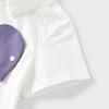 TONGTAI Baby & Peuter Puur Katoen Korte Mouw Kraagje Shirt