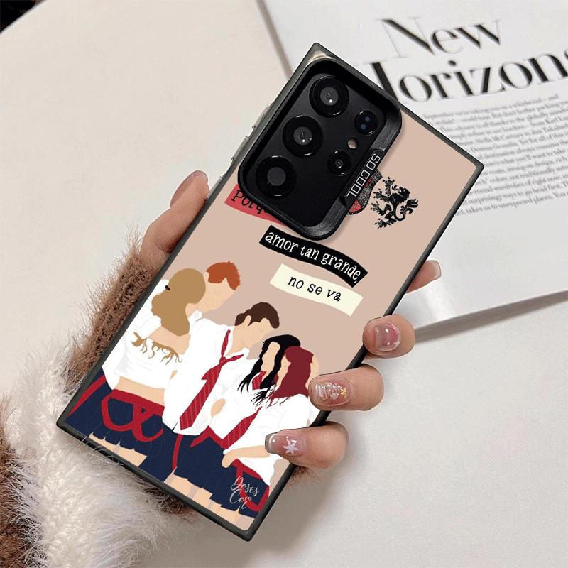 

F-Fashion RBD R-Rebelde Shockproof Phone Case for Samsung Galaxy S26 Edge S25 Ultra S24 FE S23 Plus S21 Cover Anti Fall Fundas Samsung S23