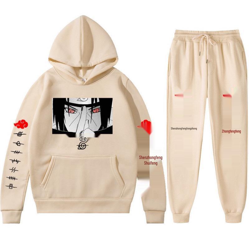 Naruto 2025 Uchiha Itachi Hoodie & Pants Set for Men & Women