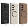Rugged Magnetic Phone Case For Samsung Galaxy Z Fold 7 6 5 5G For Magsafe With Stylus Pen Holder Screen Film Hard Cover Shell