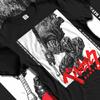 Guts Berserk T-shirt Dark Swordsman Skull Knight Battle Form Graphic Men Women Oversized 100% Cotton Short Sleeve Streetwear Y2k Female Male Clothing