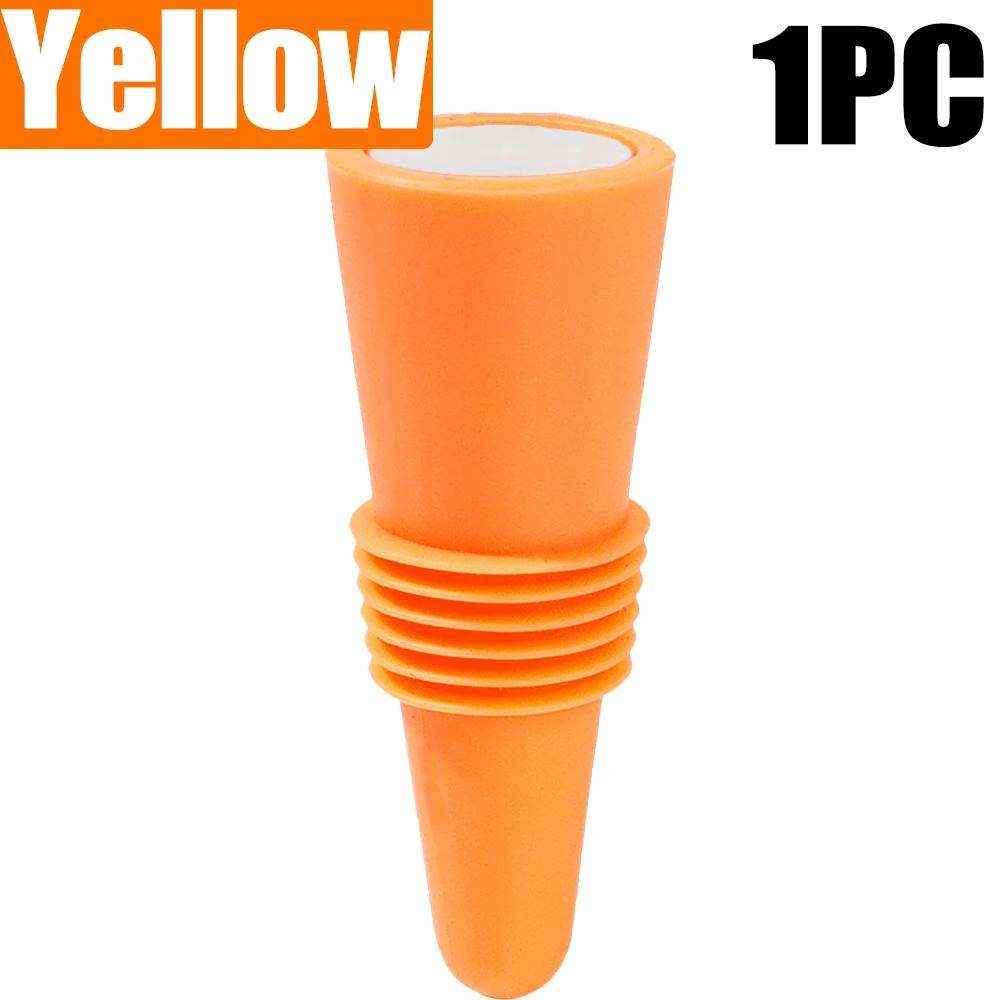 

Wine Bottle Stopper Reusable Bar Accessories Silicone Sealing Champagne Cork Plug Kitchen Home Brewing Wine Making Accessories