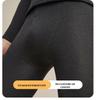 Camel Wool Fleece-Lined Underwear Set: Thick, Warm Base Layer for Women - Ideal for Autumn and Winter.