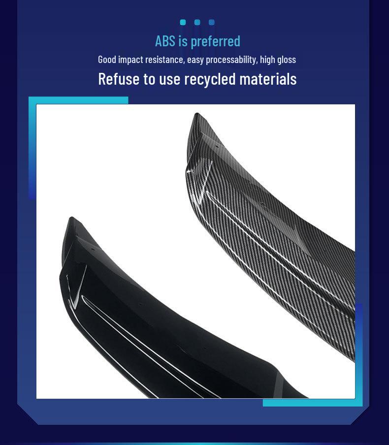 Volkswagen T-Roc Standard Edition Front Lip Spoiler Corner Protectors