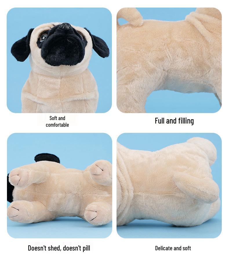 Adorable Pug Plush Toy Doll – Perfect Children's Birthday Gift