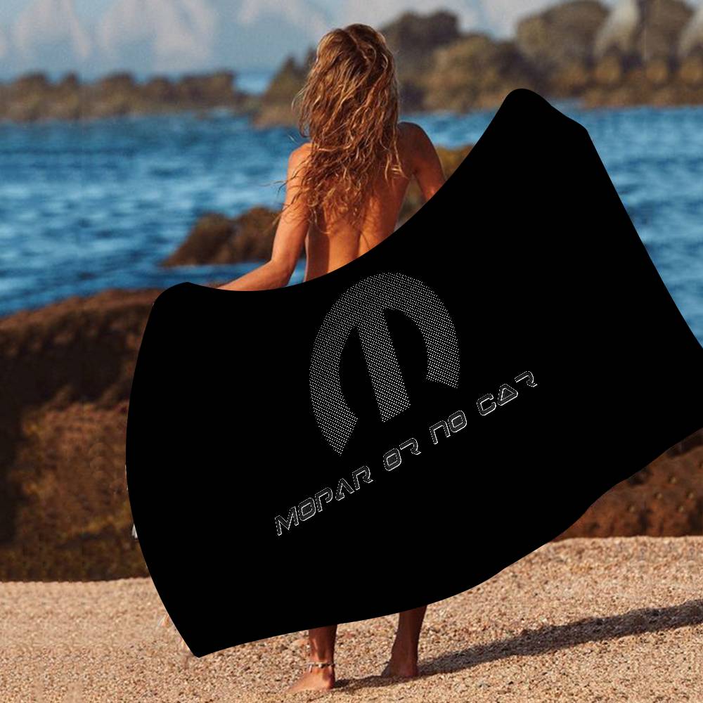 M-Mopar Coperta in Microfibra Asciugatura Rapida Teli da Spiaggia Stampa Sovradimensionata Super Assorbente Coperta Asciugamano per Piscina