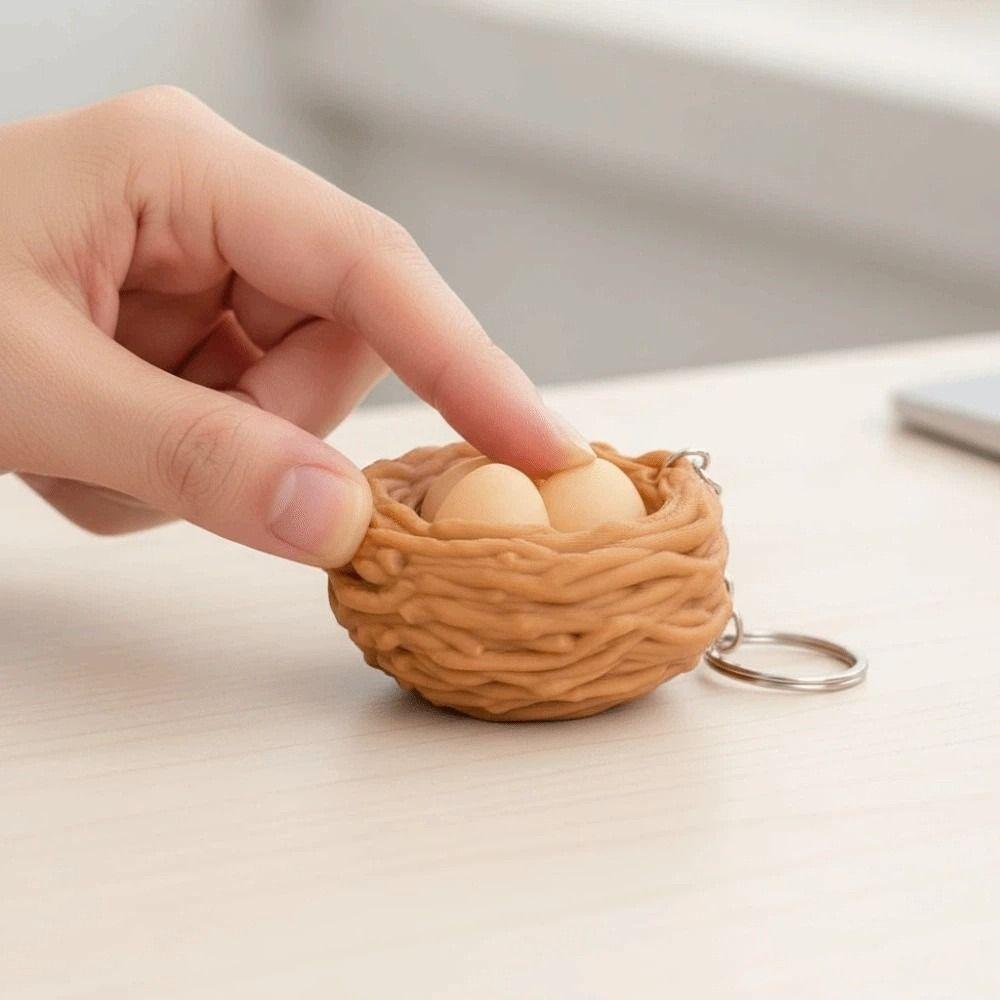 Cat Paw Pendant Foods Clicker Key Chain 3D Printed Sensory Clicker Toys Backpack Pendant