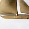 Vintage Brass Sailboat 19.1 Cm
