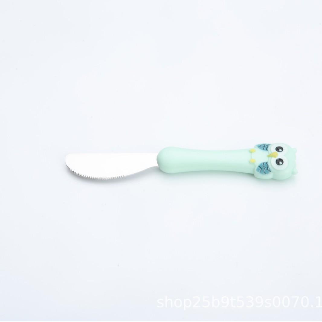 

304 Stainless Steel Children s Cutlery Set - Cartoon Knife, Fork, and Spoon for Baby Training