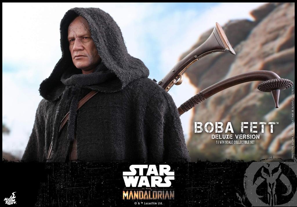 TV Masterpiece The Mandalorian Boba Fett Set of 2 Scale Figure Green (Deluxe Edition) 1/6